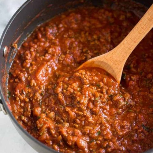 Meat Spaghetti Sauce